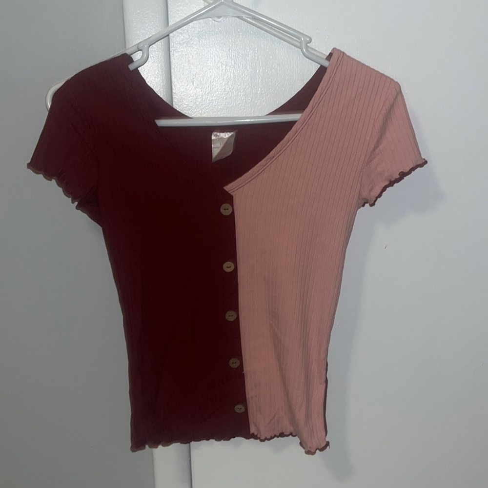 Pink woman’s shirt